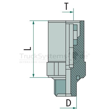 KNORR-BREMSE Steckverbindung 90110016