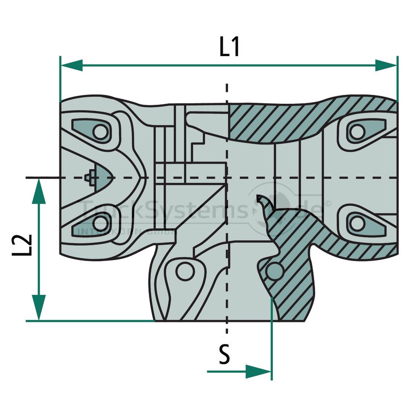 Kongsberg ABC T&L-Stück, Small - 92040010