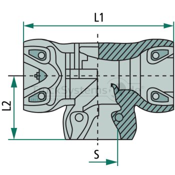 Kongsberg ABC T&L-Stück, Small - 92040010
