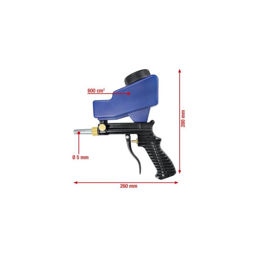 KS TOOLS Sandstrahlpistole 515.1909 - 5151909