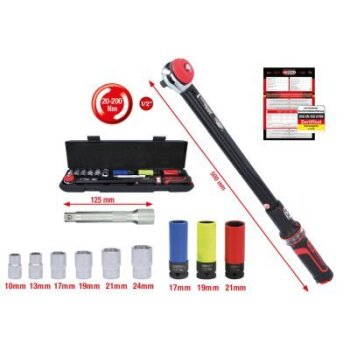 KS TOOLS Drehmomentschlüssel-Satz 516.2400 - 5162400