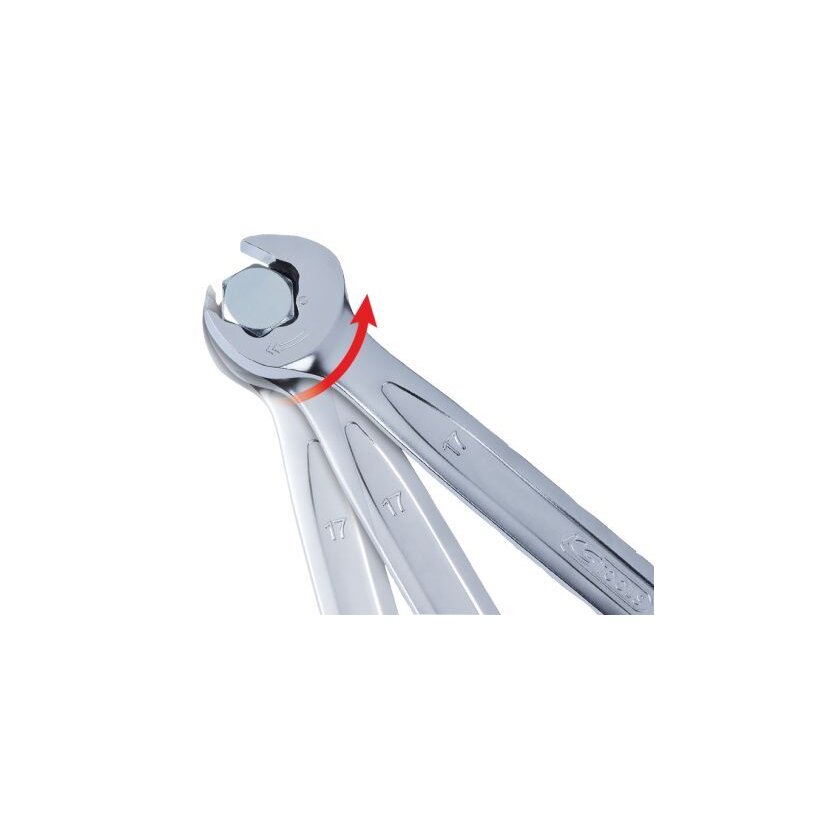 KS TOOLS Ratschen-Ringgabelschlüssel 503.5213 - 5035213