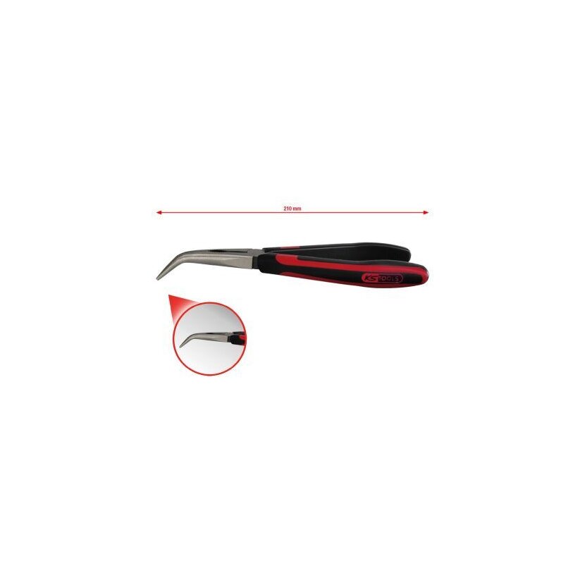 KS TOOLS Flachrundzange 115.2113 - 1152113