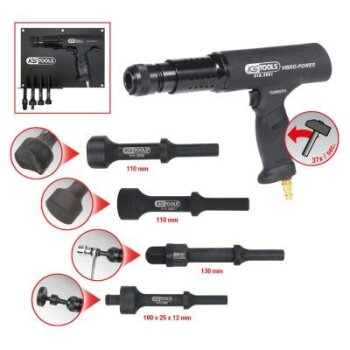 KS TOOLS Meißelhammer-Satz (Druckluft) 515.3880 -...
