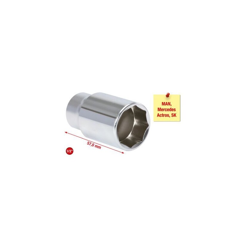 KS TOOLS Steckschlüsseleinsatz 455.0100 - 4550100
