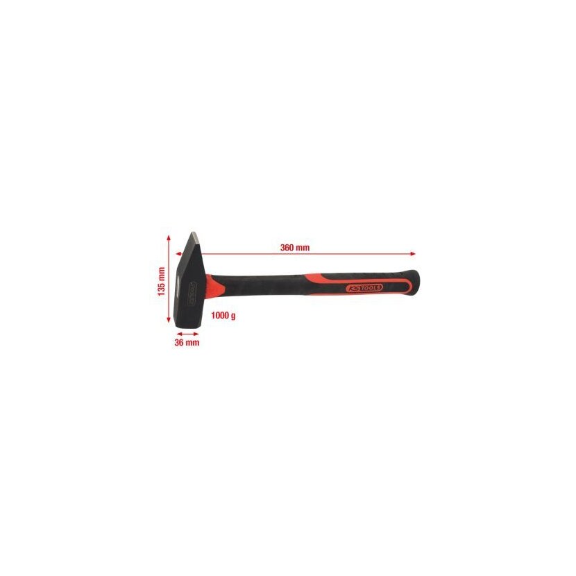 KS TOOLS Schlosserhammer 142.1401 - 1421401