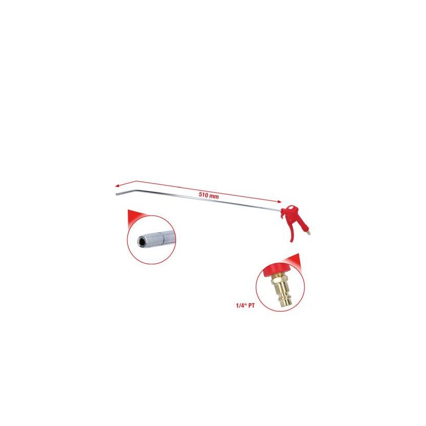 KS TOOLS Bürsten-/Düsen-Set, Saug-/Blaspistole 515.1904 - 5151904