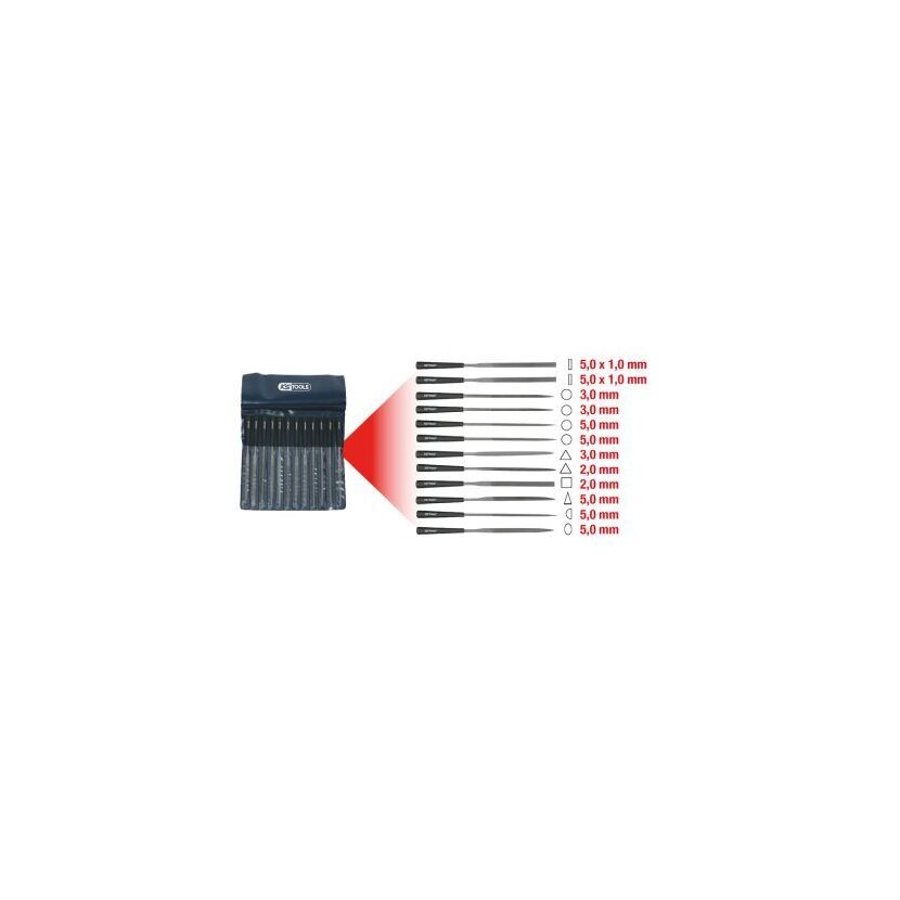 KS TOOLS Nadelfeilen-Satz 140.3050 - 1403050