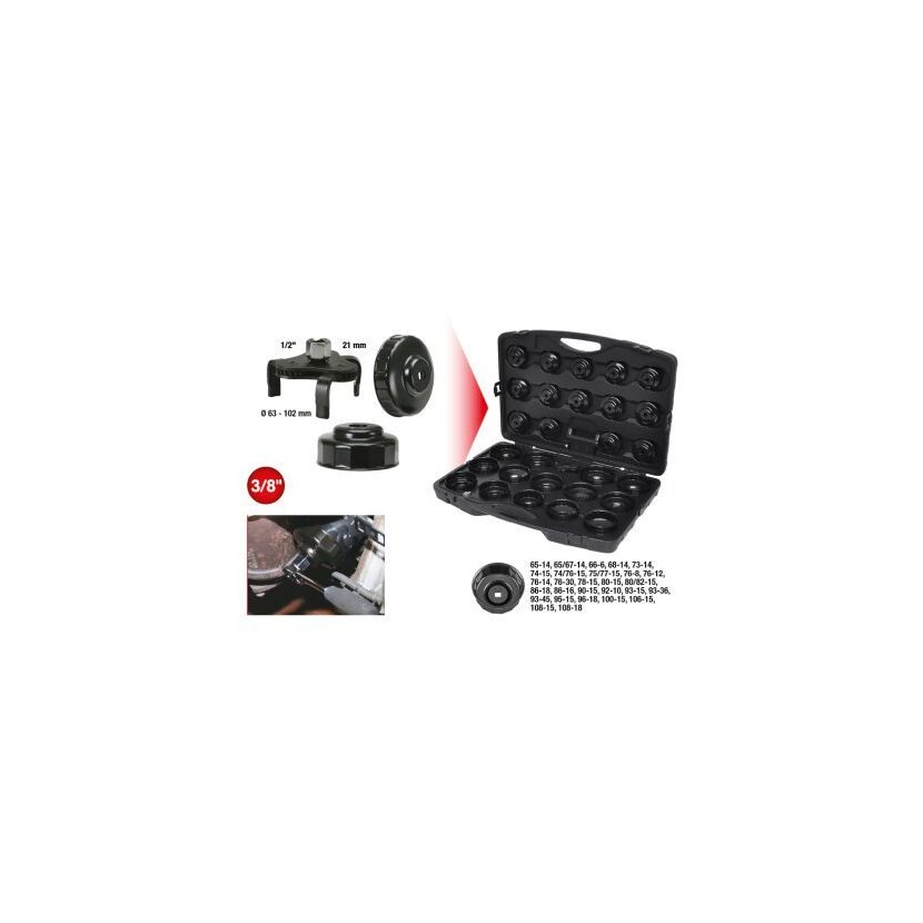 KS TOOLS Ölfilterschlüsselsatz 150.9350 - 1509350