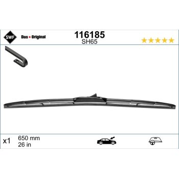 SWF Wischblatt 116185 für 76620-TF0-G01