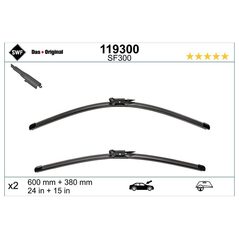 SWF Wischblatt 119300 für 28890-JD900