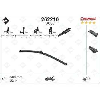 SWF Wischblatt 262210 für 50516542
