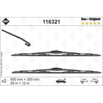 SWF Wischblatt 116321 für 28890-3VF0A