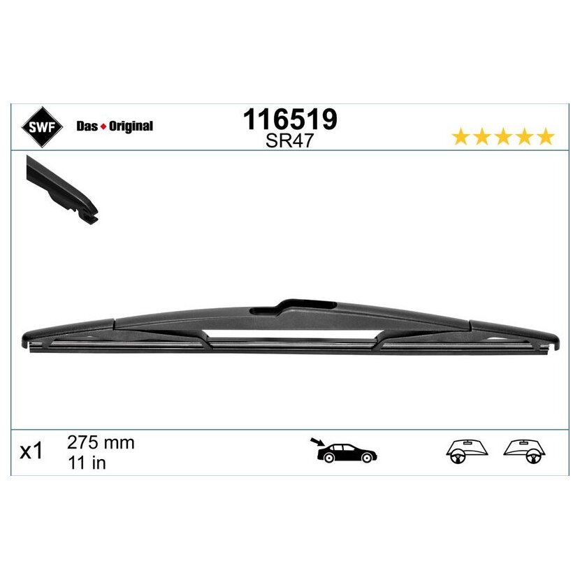 SWF Wischblatt 116519 für 85242-0F010