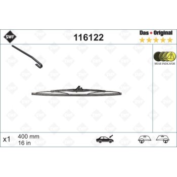 SWF Wischblatt 116122 für MZ690114