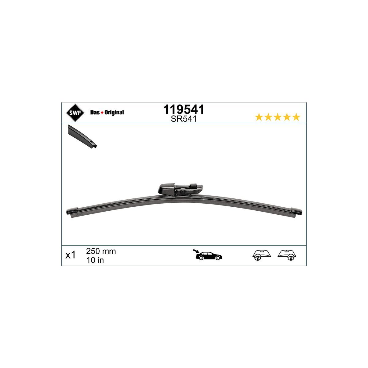 SWF Wischblatt 119541 für 5H6955427
