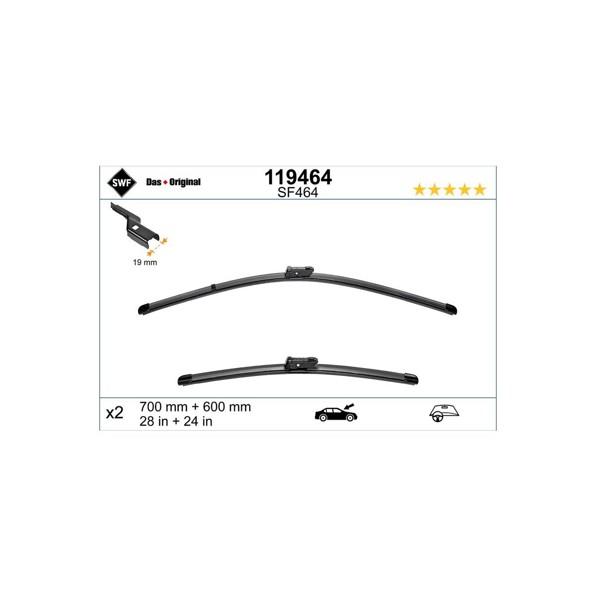 SWF Wischblatt 119464