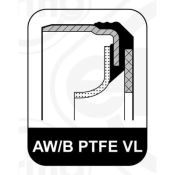 ELRING Wellendichtring, Kurbelwelle 545.800 - 545800...