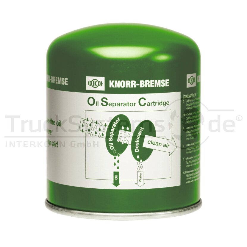 KNORR-BREMSE Lufttrocknerkartusche Reman, mit Ölabscheider (OSC)- knorr K039453X00