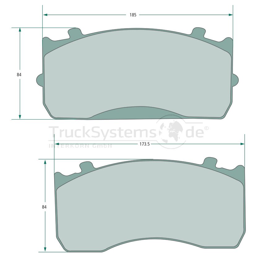 KNORR-BREMSE Bremsbelagsatz K120338K50