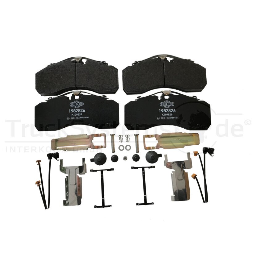 KNORR-BREMSE Bremsbelagsatz K159176K50