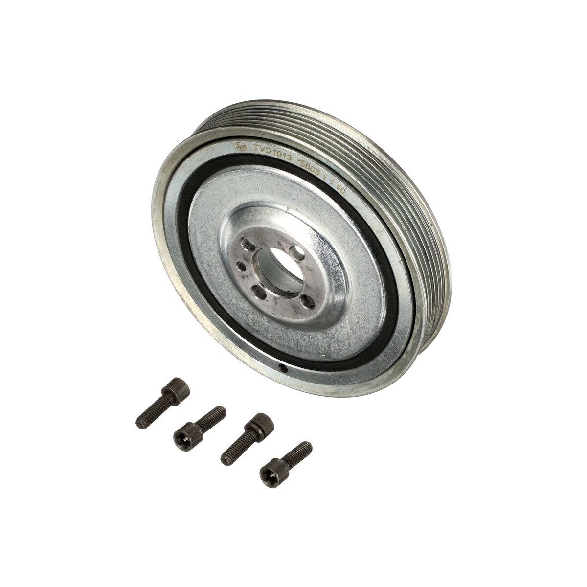 GATES Riemenscheibe, Kurbelwelle TVD1013A für 71747797