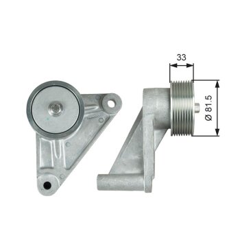 GATES Riemenspanner, Keilrippenriemen T38716 für...