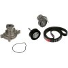 GATES Wasserpumpe + Keilrippenriemensatz KP76PK1735