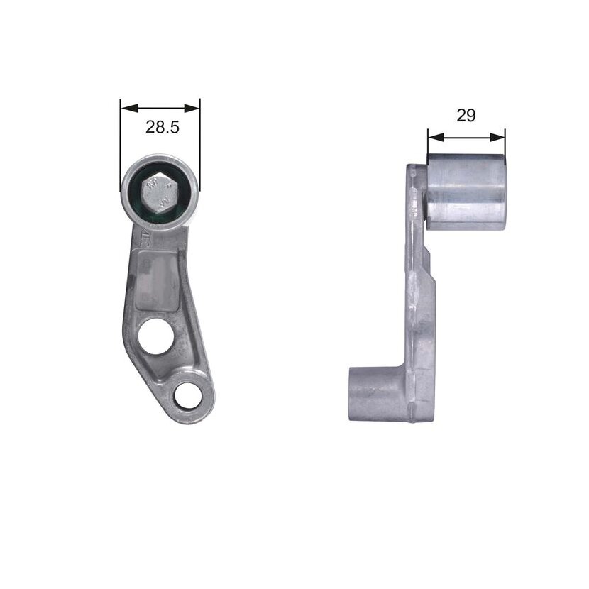 GATES Umlenk-/Führungsrolle, Zahnriemen T42234 für 036109181A