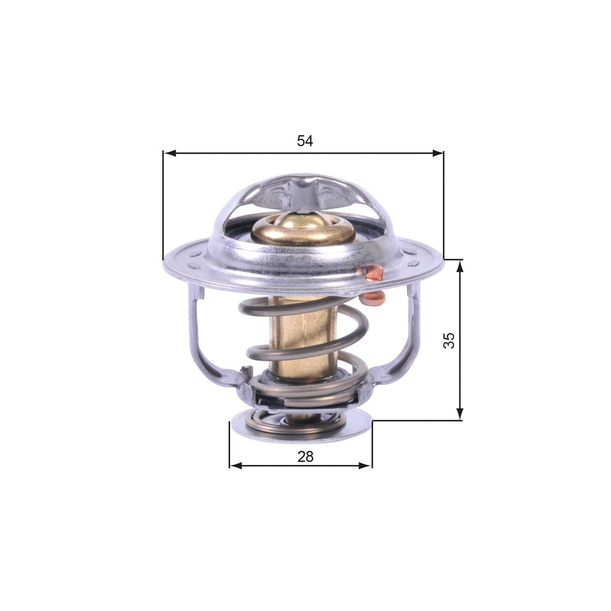 GATES Thermostat, Kühlmittel TH43880G1 für 4805178