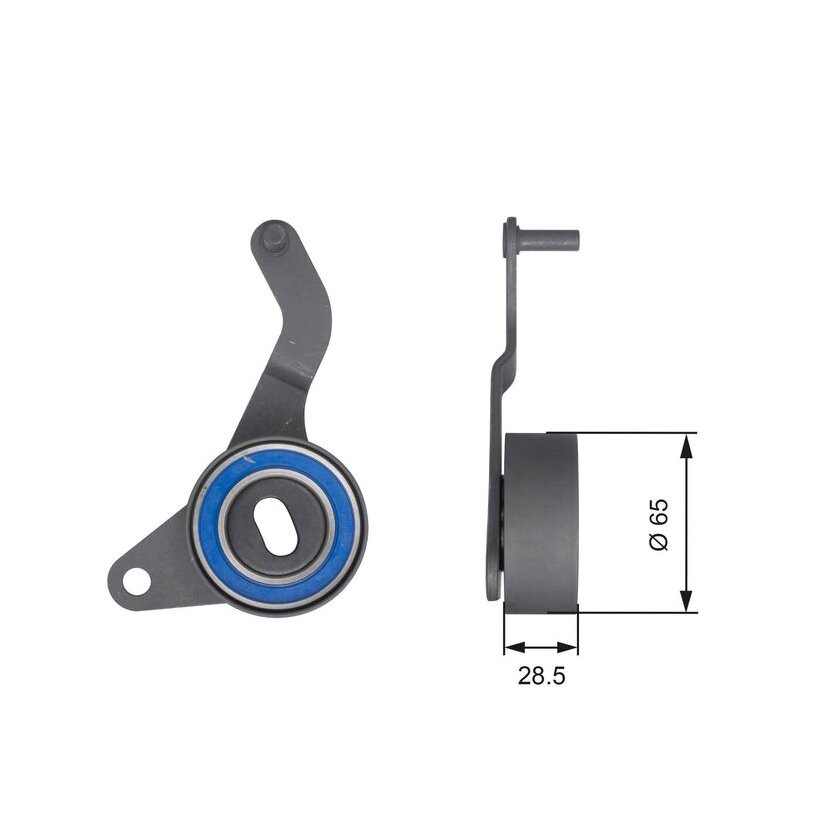GATES Spannrolle, Zahnriemen T41257 für Y70112700A