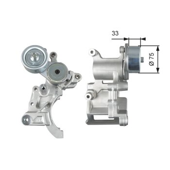 GATES Riemenspanner, Keilrippenriemen T39271 für...