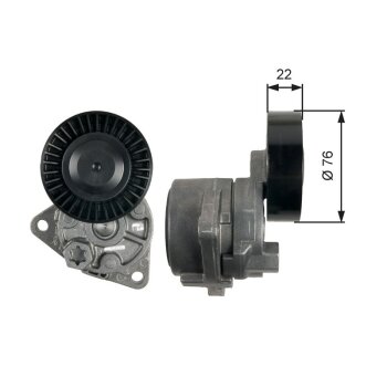 GATES Riemenspanner, Keilrippenriemen T39217 für...