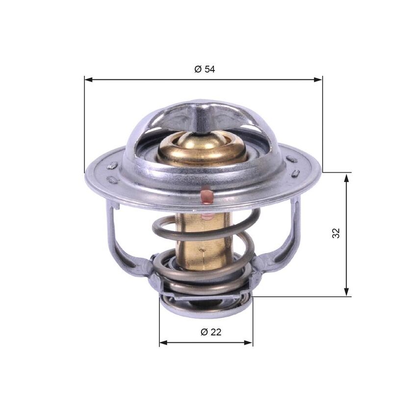 GATES Thermostat, Kühlmittel TH42589G1 für 1338276