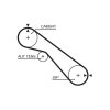 GATES Zahnriemensatz K045405XS