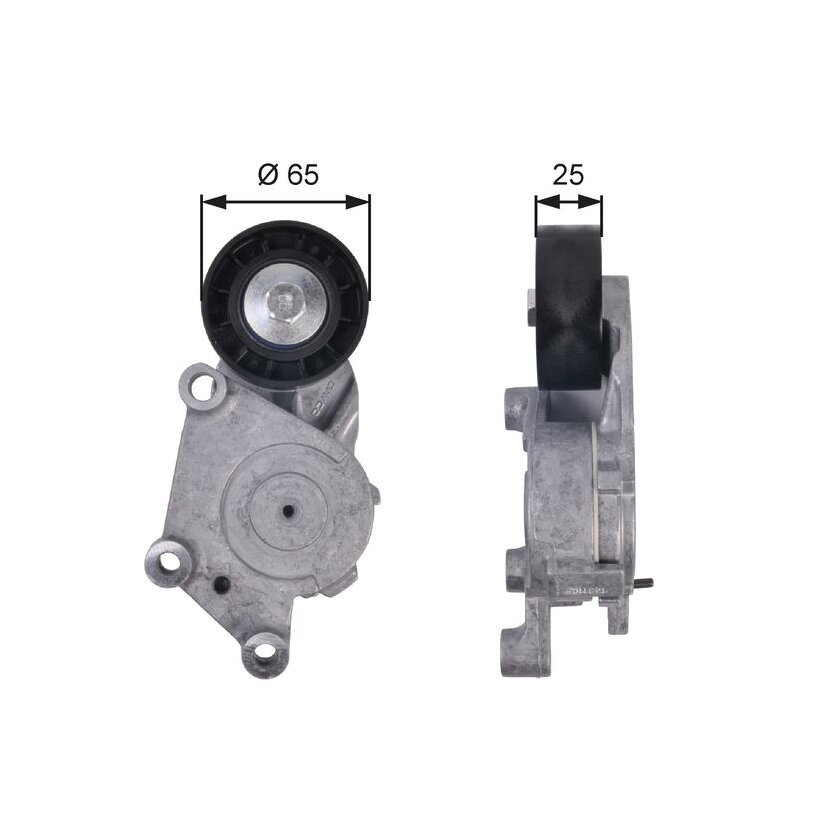 GATES Riemenspanner, Keilrippenriemen T39125 für 5751.G2