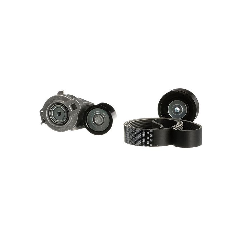 GATES Keilrippenriemensatz K0410PK1570HD für 7423095565