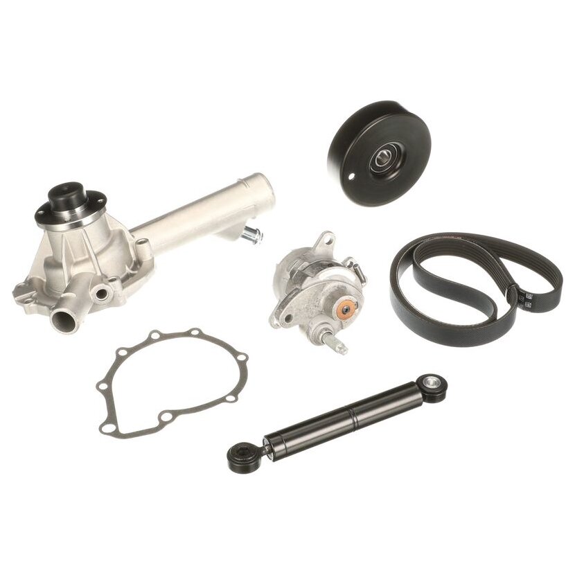 GATES Wasserpumpe + Keilrippenriemensatz KP16PK2153