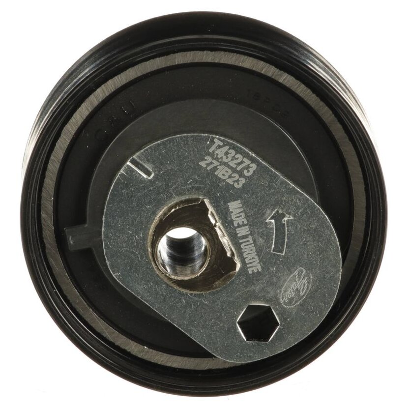 GATES Spannrolle, Zahnriemen T43273 für 16088881