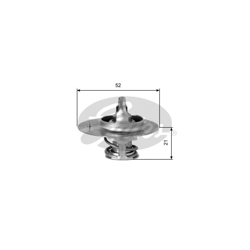 GATES Thermostat, Kühlmittel TH03282G2 für MD075460