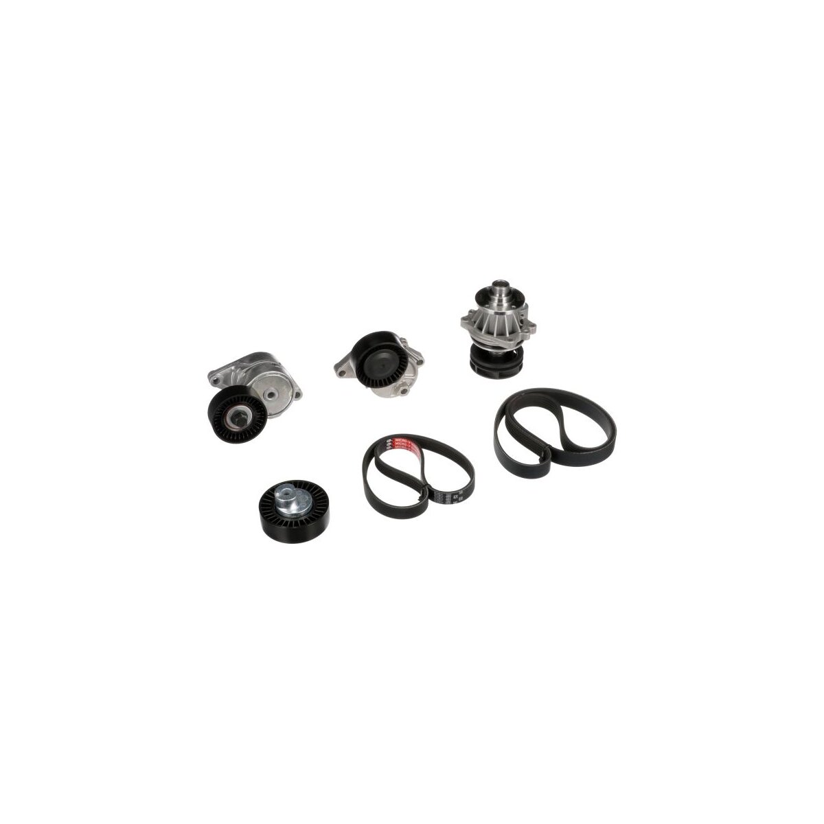 GATES Wasserpumpe + Keilrippenriemensatz KP26PK1540