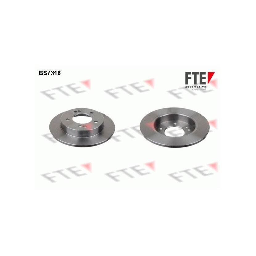 FTE Bremsscheibe 9072221 für 58411-1P300