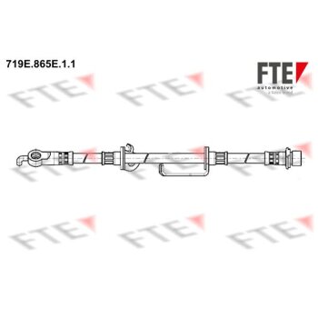 FTE Bremsschlauch 719E.865E.1.1 - 719E865E11 für...