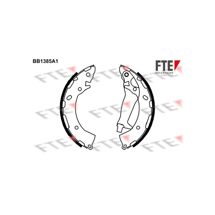 FTE Bremsbackensatz 9100127 für 58305-0XA10