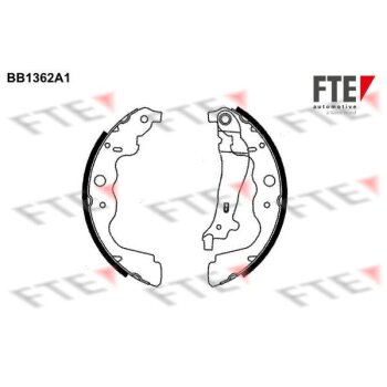 FTE Bremsbackensatz 9100110 für 7701210109