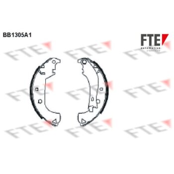 FTE Bremsbackensatz 9100074 für 7082149