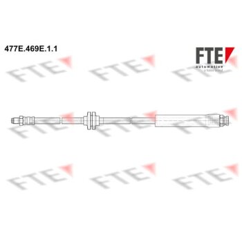 FTE Bremsschlauch 9240682 für 51745709