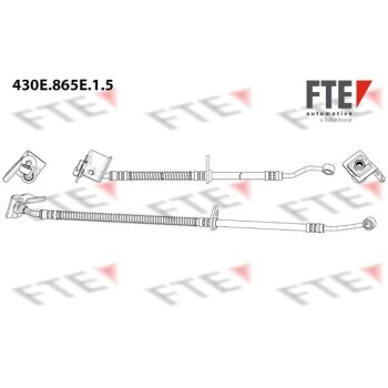 FTE Bremsschlauch 430E.865E.1.5 - 430E865E15 für...