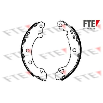 FTE Bremsbackensatz 9100014 für 95659661