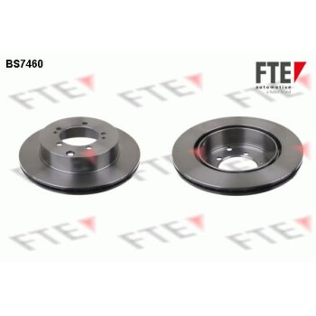 FTE Bremsscheibe 9072654 für MB895202